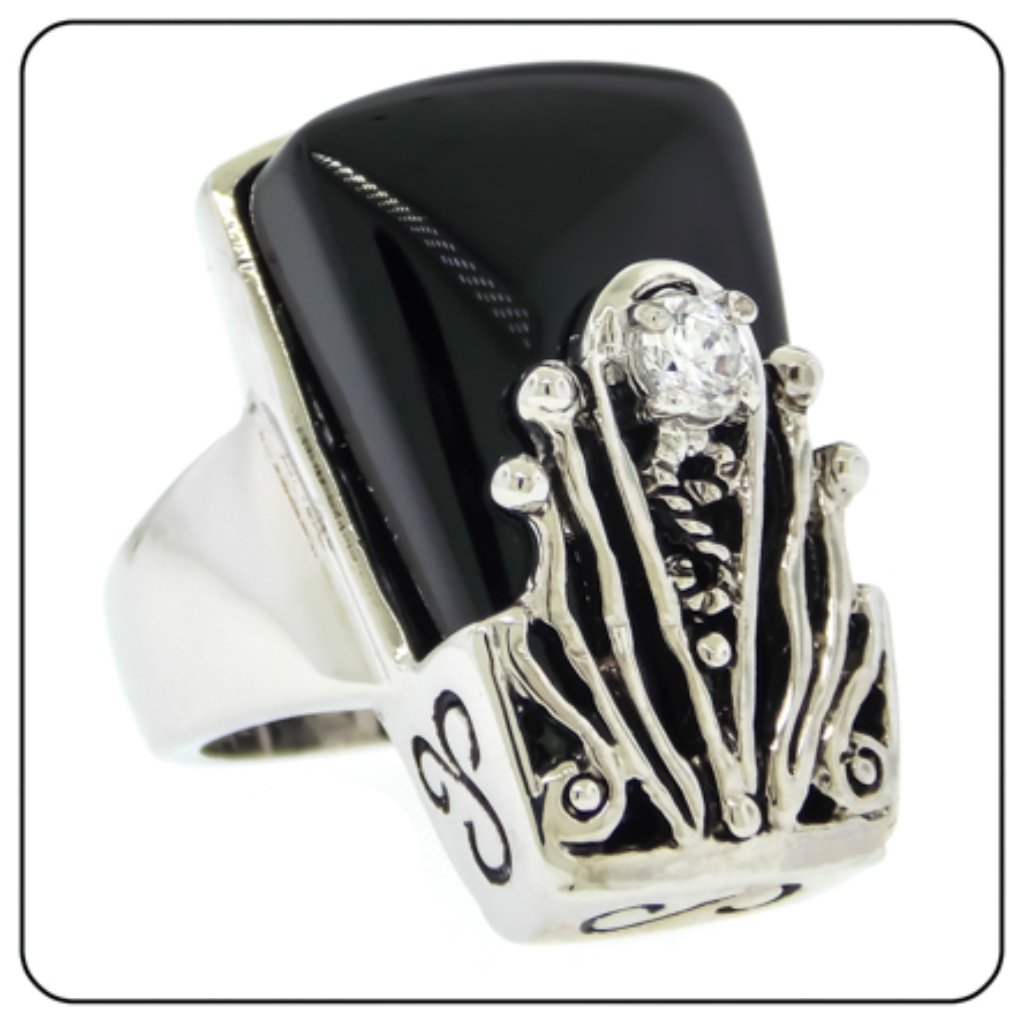 Beautiful Black Onyx Ring Assorted Sizes